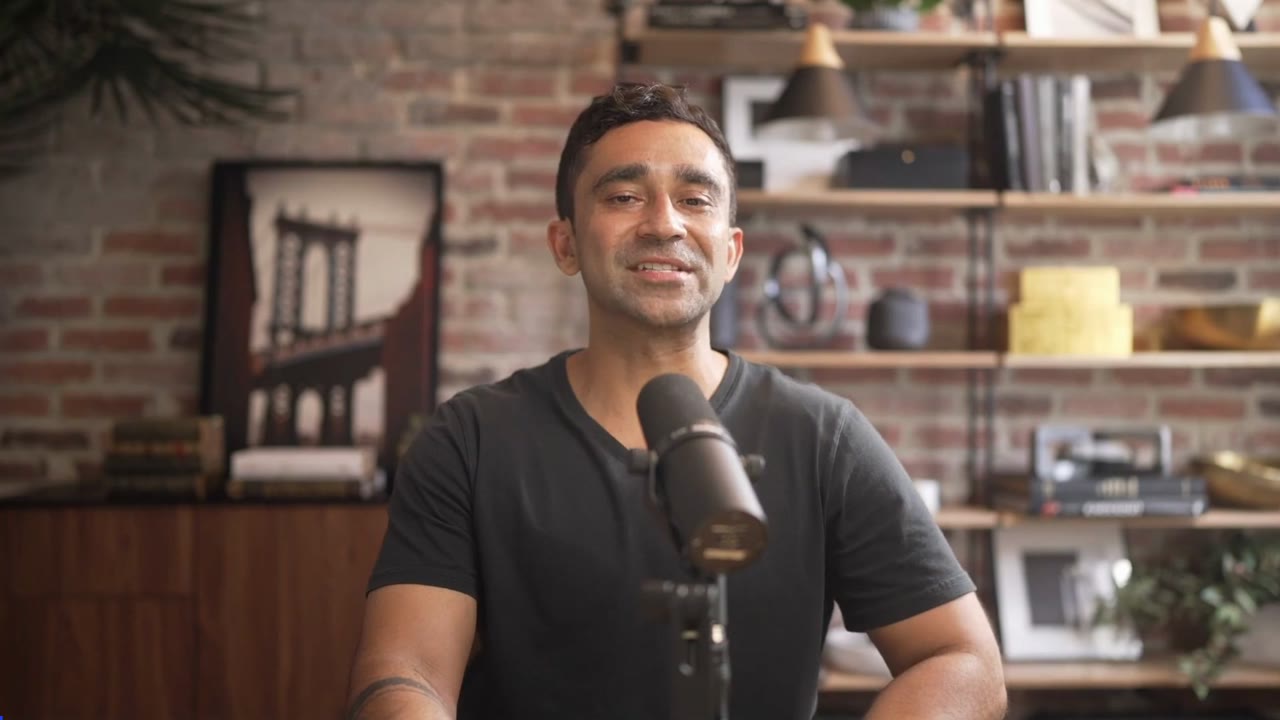Ankur in his studio